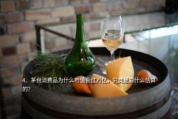 4、茅臺(tái)消費(fèi)品為什么市值會(huì)過(guò)萬(wàn)億，究竟是靠什么估算的？