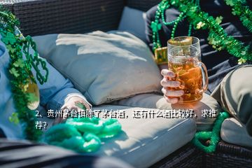 2、貴州茅臺鎮(zhèn)除了茅臺酒，還有什么酒比較好，求推薦？