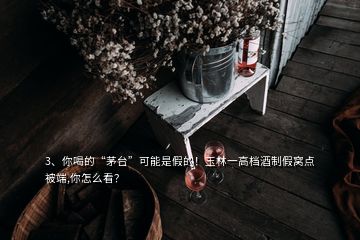 3、你喝的“茅臺(tái)”可能是假的！玉林一高檔酒制假窩點(diǎn)被端,你怎么看？