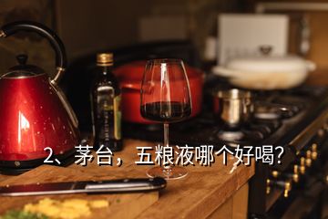 2、茅臺，五糧液哪個好喝？