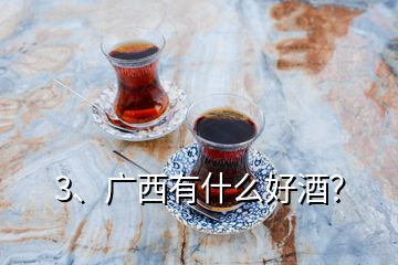 3、廣西有什么好酒？