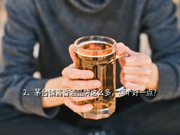 2、茅臺(tái)鎮(zhèn)醬香酒品牌這么多，哪個(gè)好一點(diǎn)？