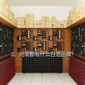 2、河南都有什么白酒品牌？