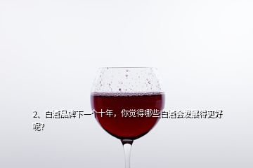 2、白酒品牌下一個(gè)十年，你覺得哪些白酒會(huì)發(fā)展得更好呢？