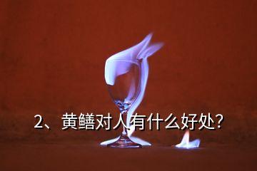 2、黃鱔對人有什么好處？