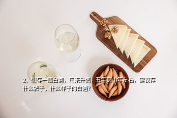 2、想存一瓶白酒，用來(lái)升值，五年到十年左右，建議存什么牌子，什么樣子的白酒？