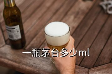 一瓶茅臺(tái)多少ml