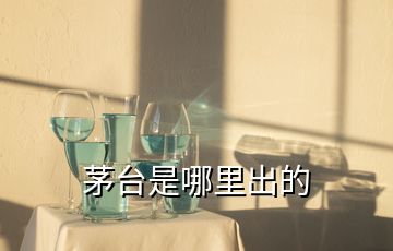 茅臺(tái)是哪里出的