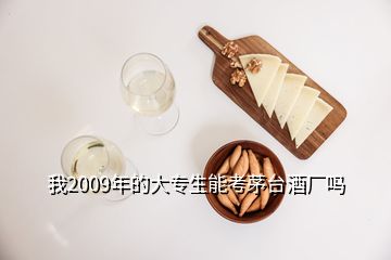 我2009年的大專生能考茅臺酒廠嗎