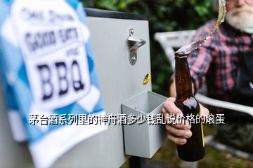 茅臺(tái)酒系列里的神舟酒多少錢亂說價(jià)格的滾蛋