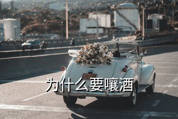 為什么要嚷酒