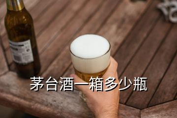 茅臺(tái)酒一箱多少瓶