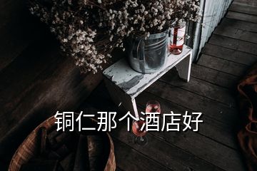 銅仁那個酒店好