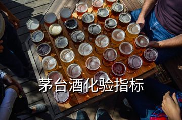 茅臺酒化驗指標