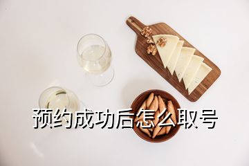 預(yù)約成功后怎么取號