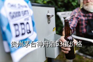 貴州茅臺神舟酒53度價格