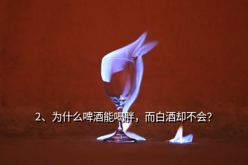 2、為什么啤酒能喝胖，而白酒卻不會？