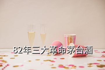 82年三大革命茅臺酒