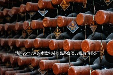 請問95年7月的木盒包裝珍品茅臺酒53現(xiàn)價值多少