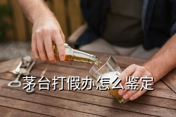 茅臺打假辦怎么鑒定