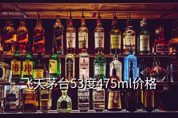 飛天茅臺53度475ml價格