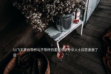 53飛天茅臺帶杯與不帶杯的差別尋求專業(yè)人士回答謝謝了說