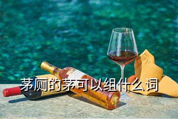 茅廁的茅可以組什么詞