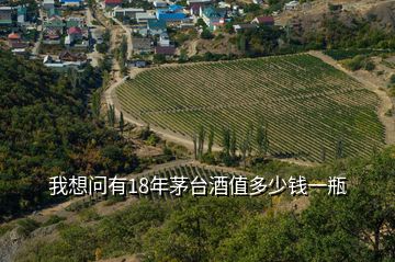 我想問(wèn)有18年茅臺(tái)酒值多少錢一瓶