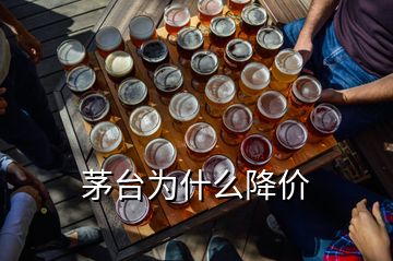 茅臺為什么降價