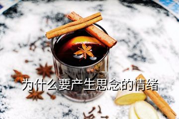 為什么要產(chǎn)生思念的情緒