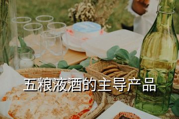 五糧液酒的主導產(chǎn)品