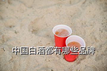 中國白酒都有哪些品牌