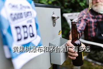 黃果樹瀑布和茅臺酒廠有多遠