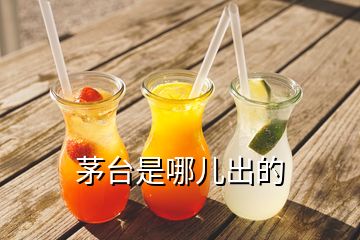 茅臺(tái)是哪兒出的