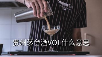 貴州茅臺酒VOL什么意思