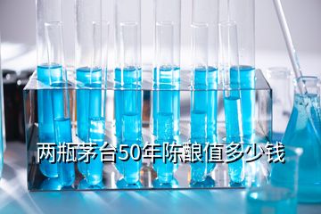 兩瓶茅臺(tái)50年陳釀值多少錢