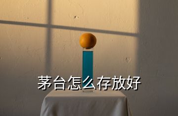 茅臺(tái)怎么存放好