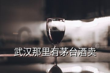 武漢那里有茅臺酒賣