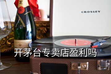 開茅臺(tái)專賣店盈利嗎