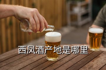 西鳳酒產(chǎn)地是哪里