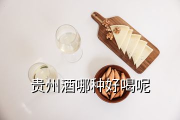 貴州酒哪種好喝呢