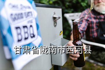 甘肅省隴南市西河縣