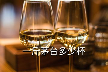 一斤茅臺(tái)多少杯