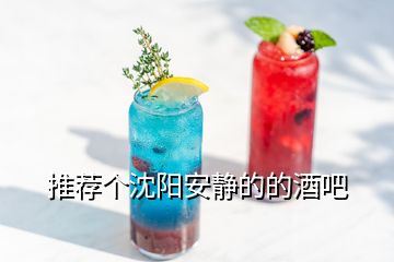 推薦個(gè)沈陽(yáng)安靜的的酒吧