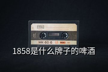 1858是什么牌子的啤酒