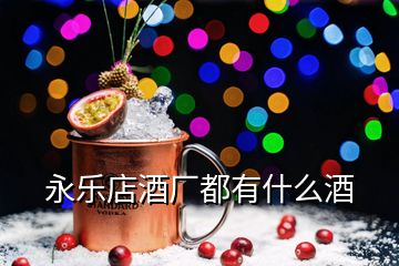 永樂(lè)店酒廠都有什么酒