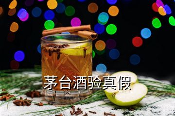 茅臺酒驗真假