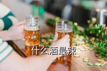 什么酒最辣