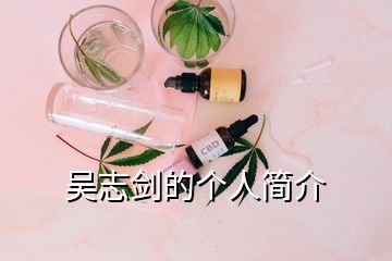 吳志劍的個(gè)人簡(jiǎn)介