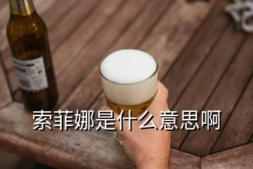 索菲娜是什么意思啊